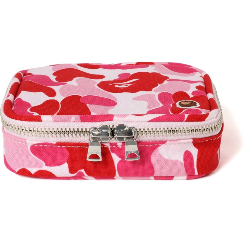 BAPE ABC Amenity Pouch Roze