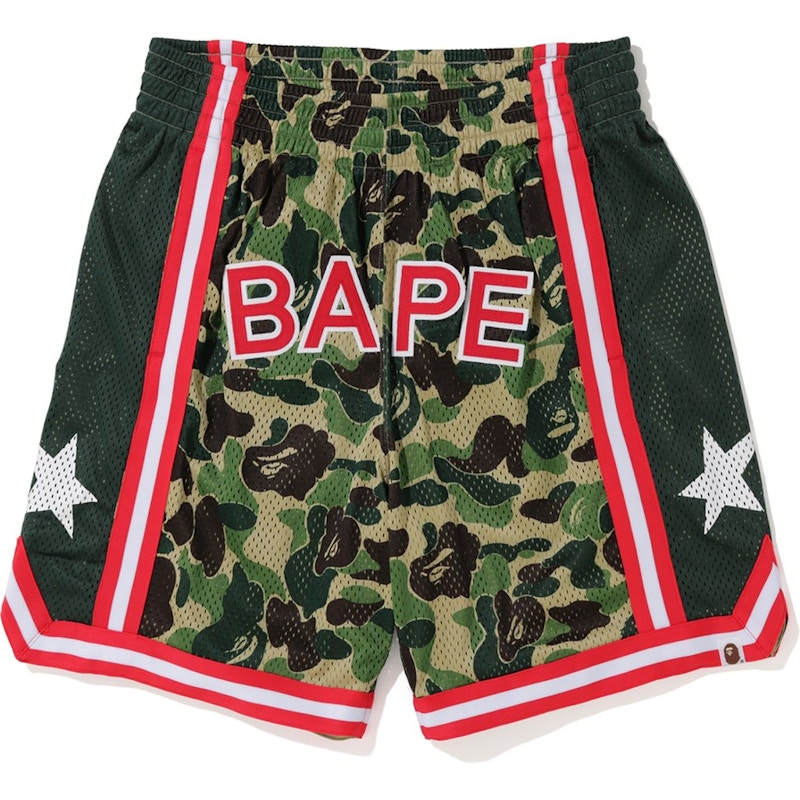 BAPE ABC Basketball Shorts Groen