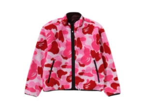 BAPE ABC Camo Boa Ripstop Reversible Jacket Roze