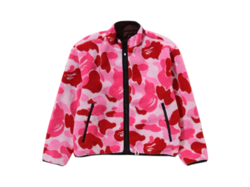 BAPE ABC Camo Boa Ripstop Reversible Jacket Roze