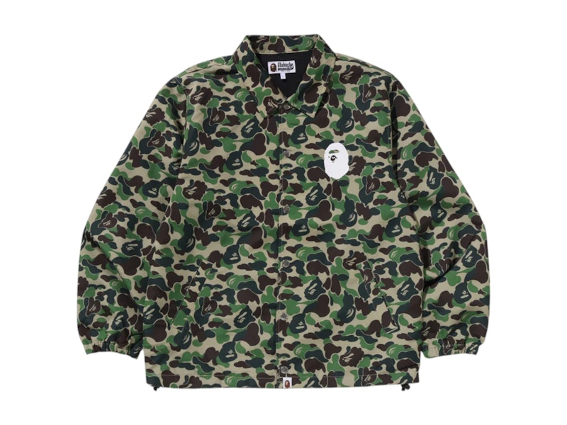 BAPE ABC Camo Coach Jacket Groen