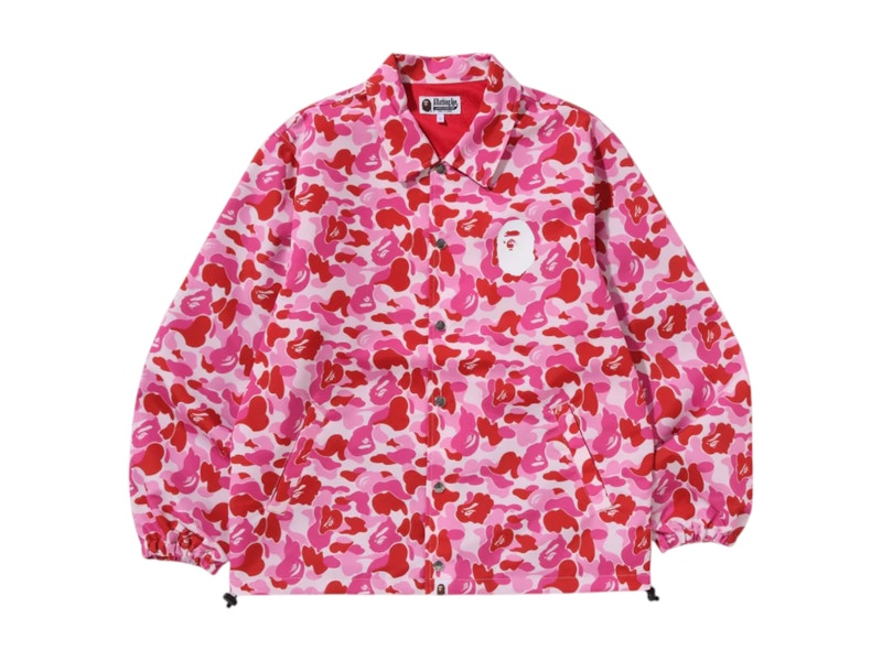BAPE ABC Camo Coach Jacket Roze