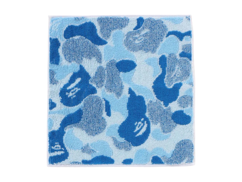 BAPE ABC Camo Hand Towel Blauw