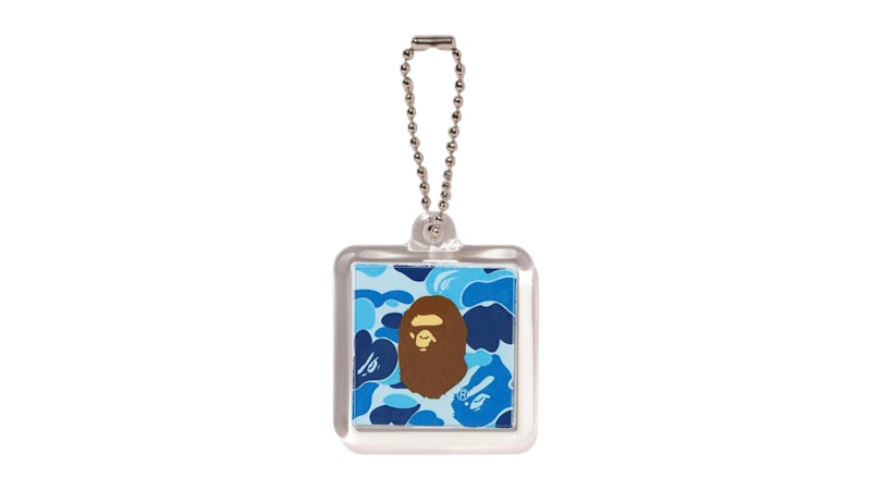 BAPE ABC Camo Keychain Blauw