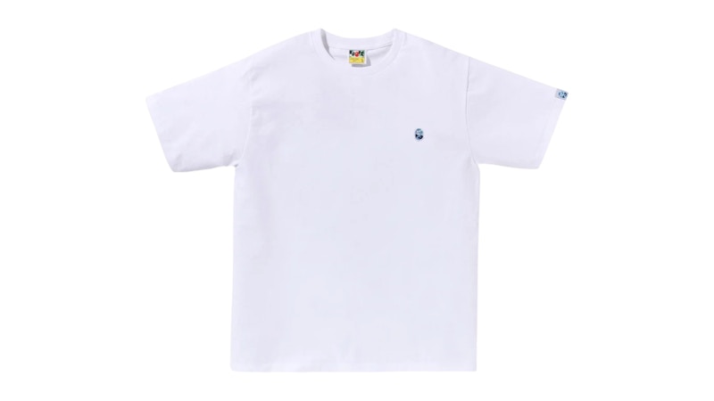 BAPE ABC Camo One Point Tee Blauw
