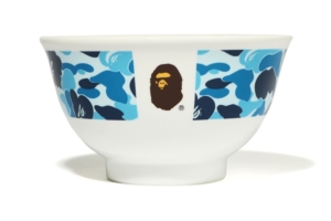 BAPE ABC Camo Rice Bowl Blauw