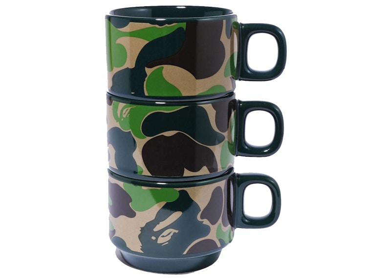 BAPE ABC Camo Stacking Mugs