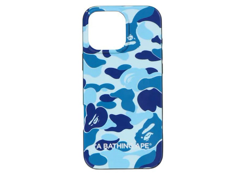 BAPE ABC Camo iPhone 16 Pro Max Case Blauw