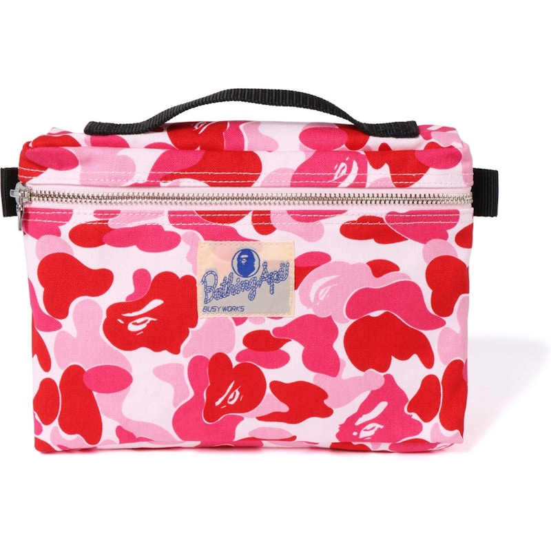 BAPE ABC Music Pouch Roze
