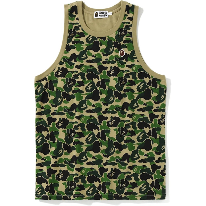 BAPE ABC One Point Tank Top Groen