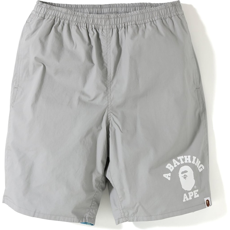 BAPE ABC Reversible Shorts Grijs
