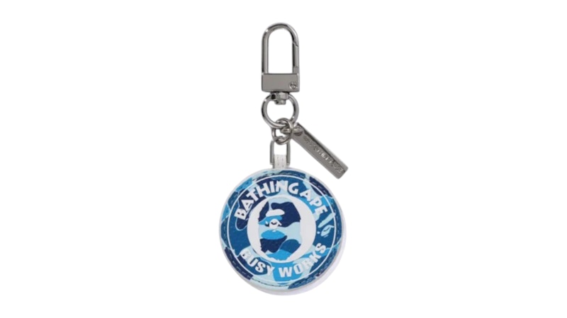 BAPE Abc Camo Busy Works Keychain Keychain Blauw