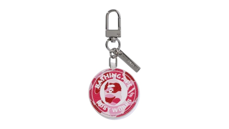 BAPE Abc Camo Busy Works Keychain Keychain Roze