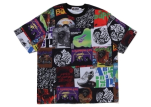 BAPE Album Monogram Tee Multicolor