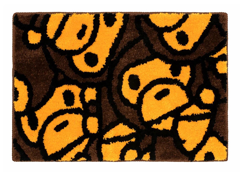 BAPE All Baby Milo Rug Bruin