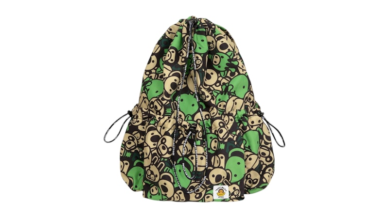 BAPE All Friends Large Backpack Groen