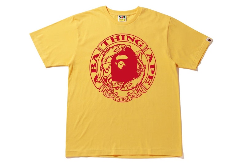 BAPE Archive Graphic #5 Tee Geel