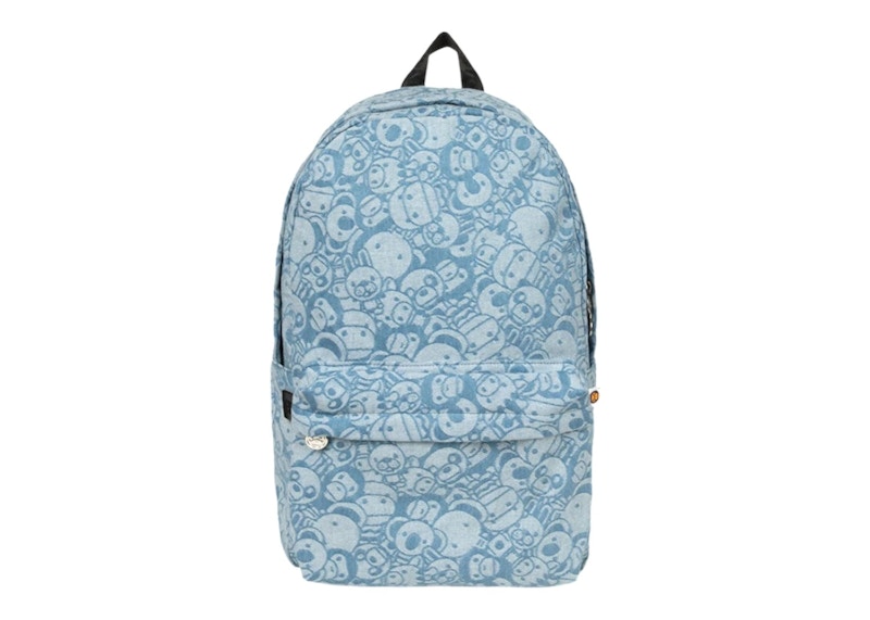 BAPE Baby Milo & Friends Large Backpack Blauw