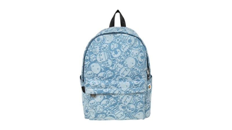 BAPE Baby Milo & Friends Medium Backpack Blauw