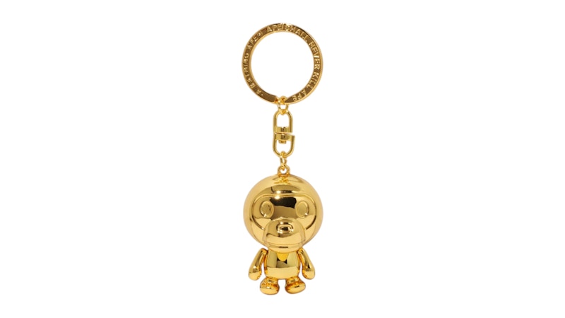 BAPE Baby Milo Keychain Goud