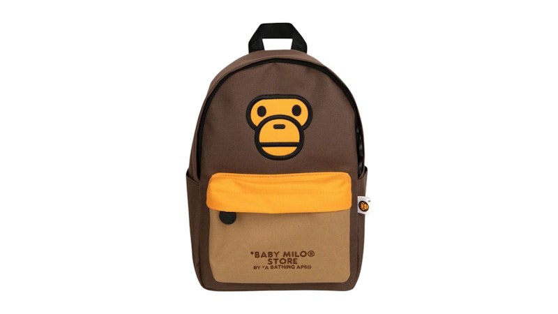 BAPE Baby Milo Hard Mini Backpack Bruin