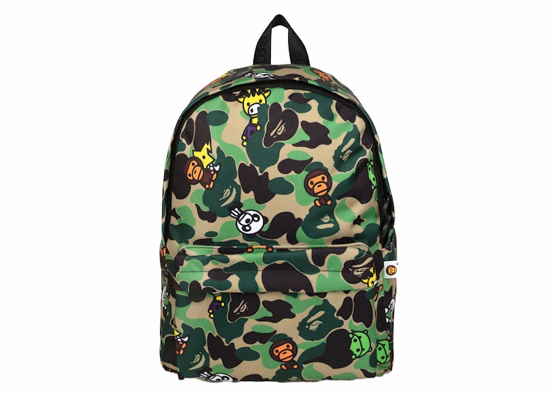 BAPE Baby Milo Medium Backpack Groen