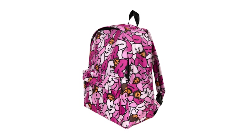 BAPE Baby Milo Medium II Backpack Roze