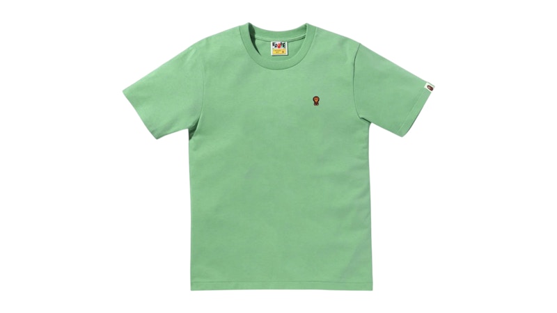 BAPE Baby Milo One Point Tee Groen