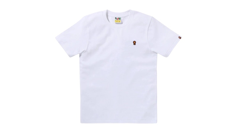 BAPE Baby Milo One Point Tee Wit