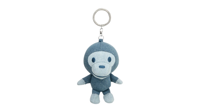 BAPE Baby Milo Plush Keychain Blauw