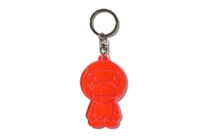 BAPE Baby Milo Reflective Keychain Oranje