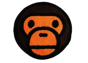 BAPE Baby Milo Rug Mat Bruin