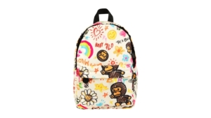 BAPE Baby Milo Soft Mini Backpack Creme