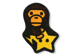 BAPE Baby Milo Sta Rug Bruin