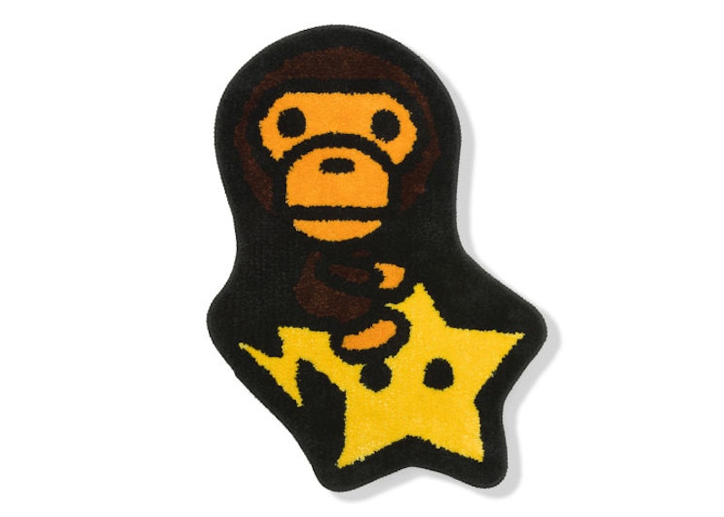 BAPE Baby Milo Sta Rug Bruin