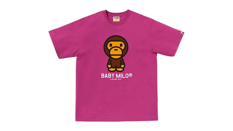 BAPE Baby Milo Tee Roze