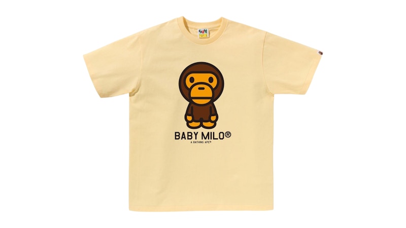 BAPE Baby Milo Tee Geel