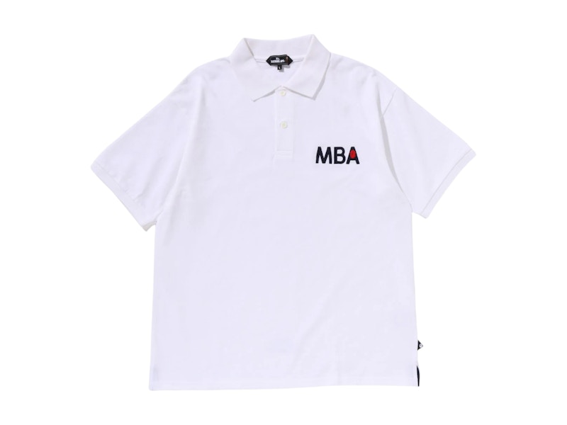 BAPE Basic Polo Shirt Wit