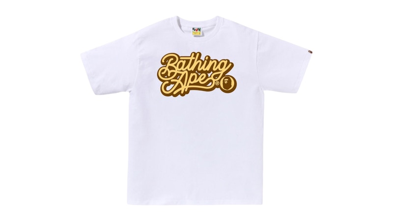 BAPE Bathing Ape Script Logo Tee Bruin