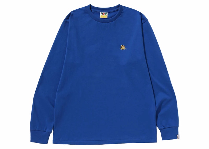 BAPE Bee One Point /S Tee Blauw