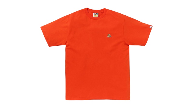 BAPE Bee One Point Tee Tee Oranje