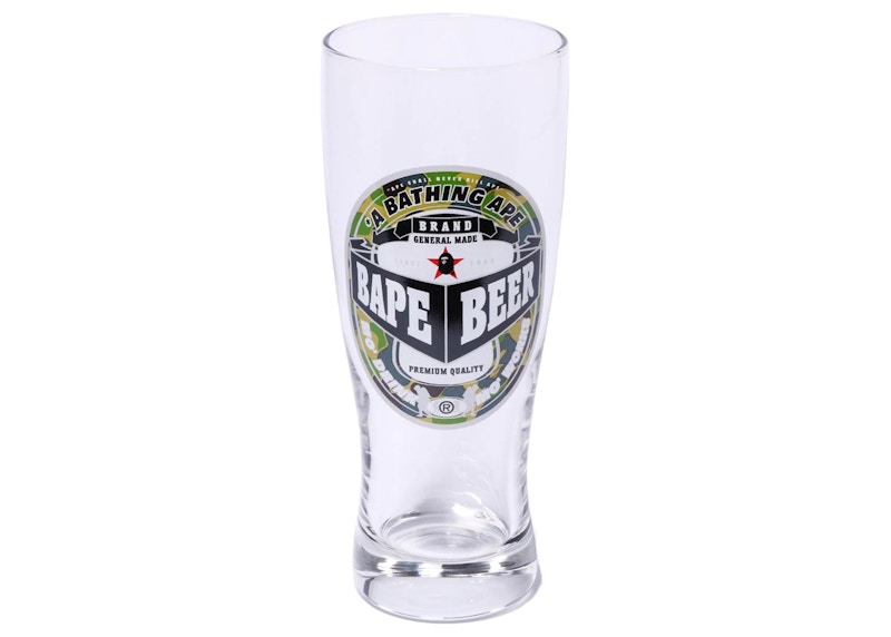 BAPE Beer Glass Clear