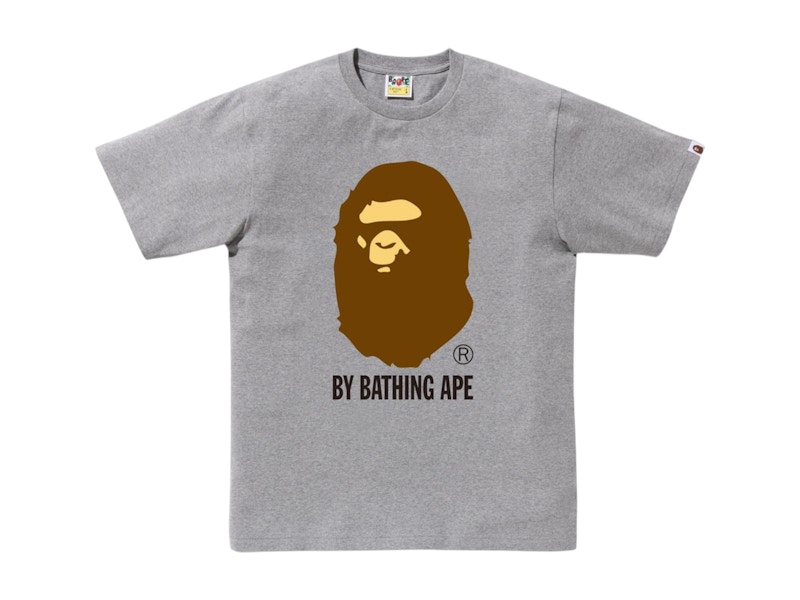 BAPE By Bathing Ape Logo Tee Grijs