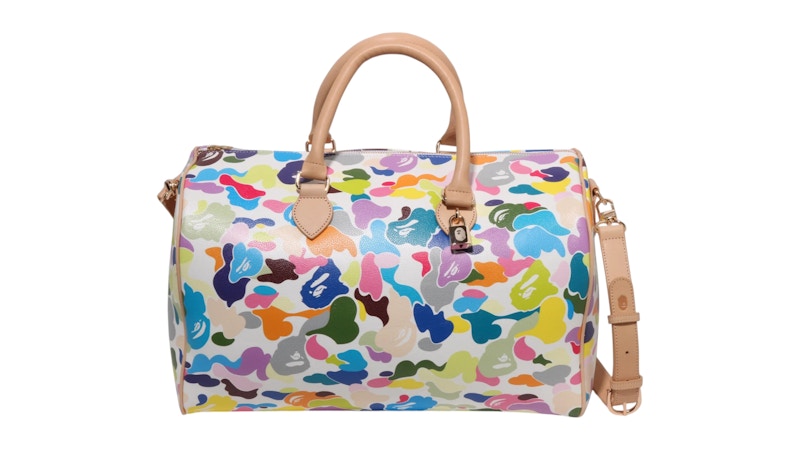 BAPE Camo Boston Bag Multicolor