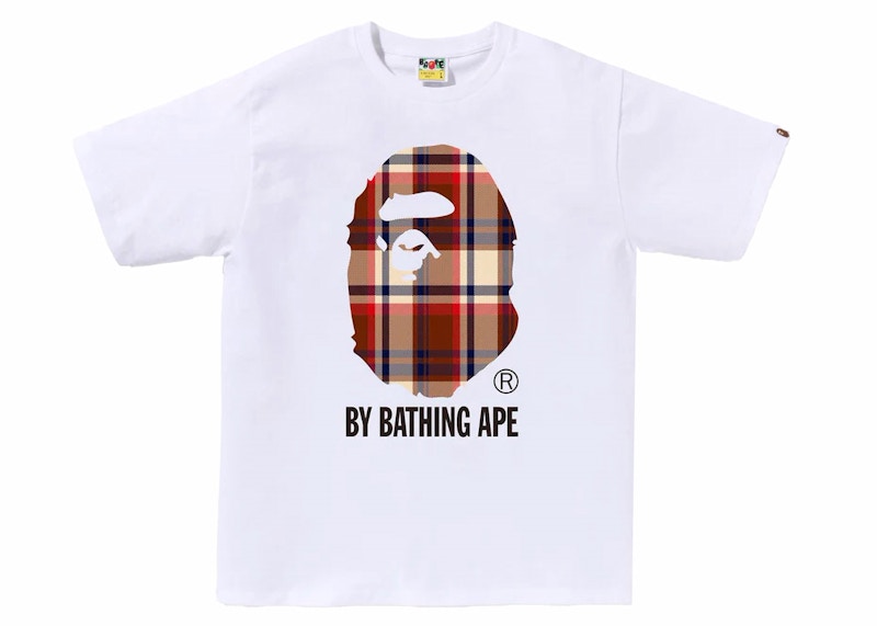 BAPE Check By Bathing Ape Tee Wit