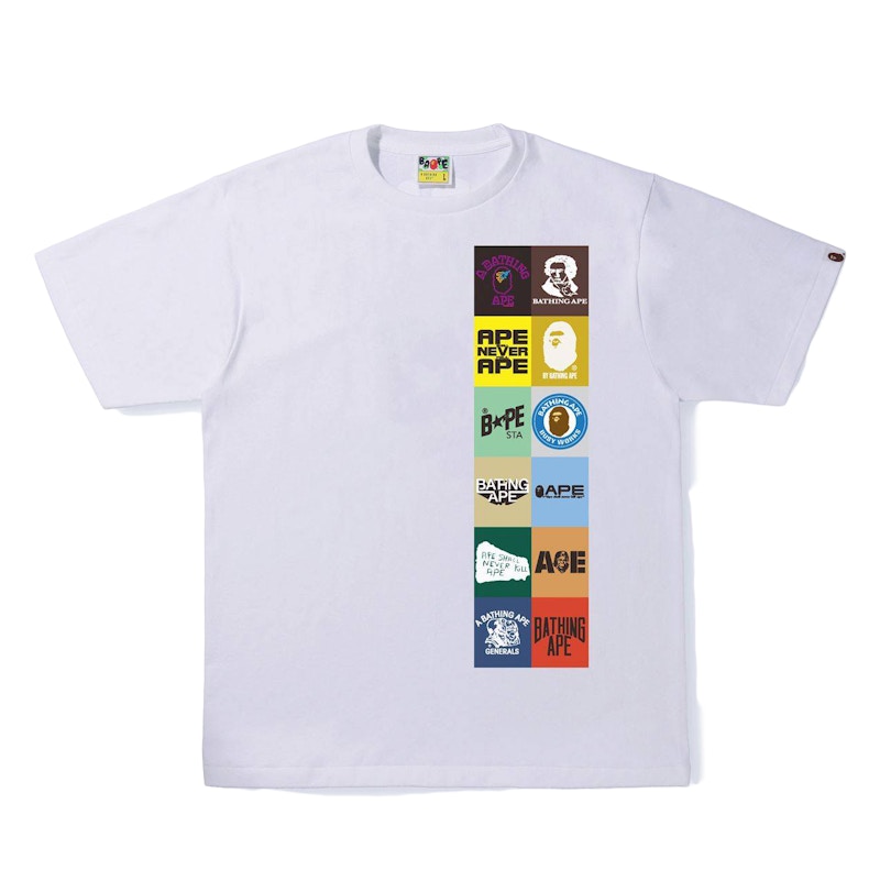 BAPE Classic Logo Tee Wit