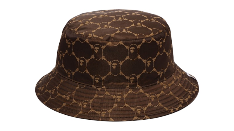 BAPE College Monogram Reversible Buckle Hat Bruin