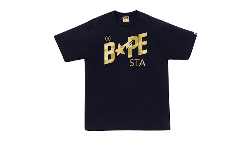BAPE Color Camo Bape Sta Logo Tee Tee Blauw
