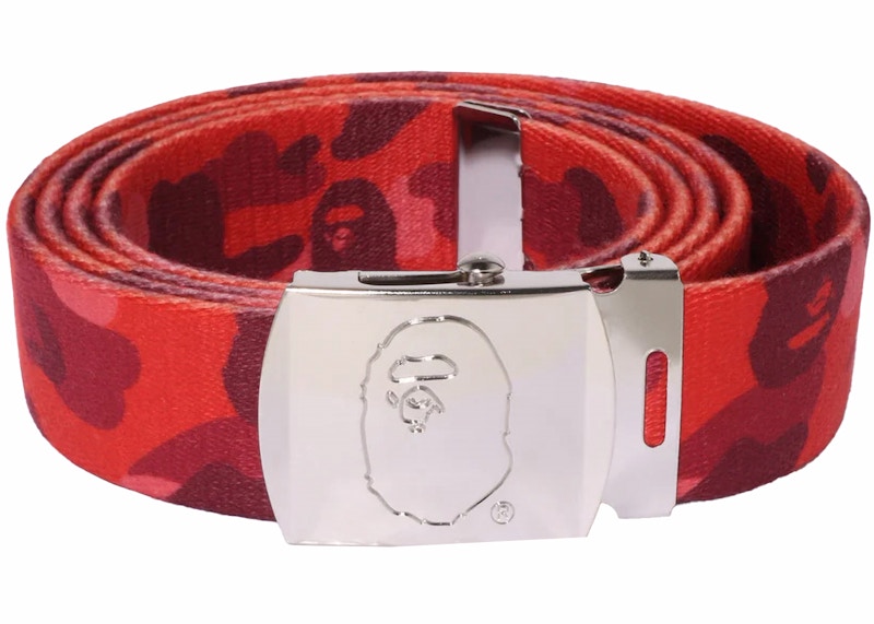 BAPE Color Camo Gi Belt Rood