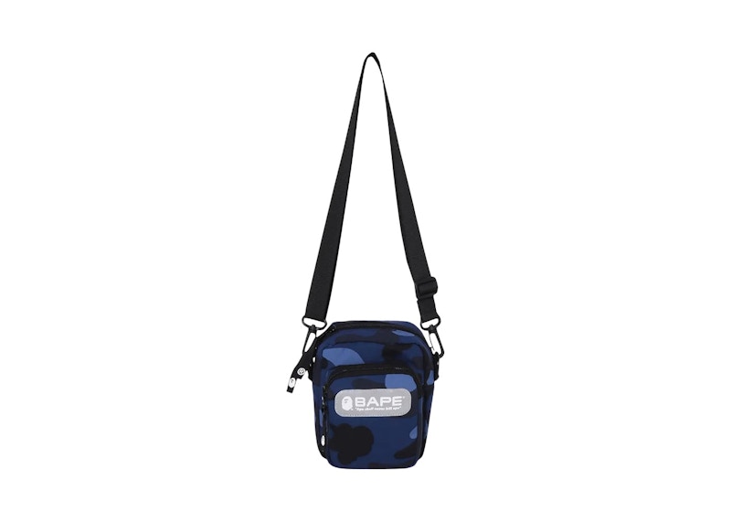 BAPE Color Camo Mini Shoulder Bag Blauw